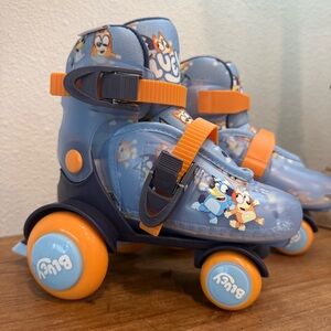 Disney Bluey Adjustable Roller Skates Toddler Size 9 to 12 Worn Twice